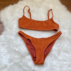 Triangl Swimwear Burnt Orange Bikini